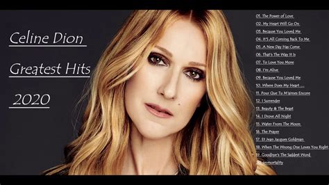 celine dion best of|Celine Dion greatest hits 2022.